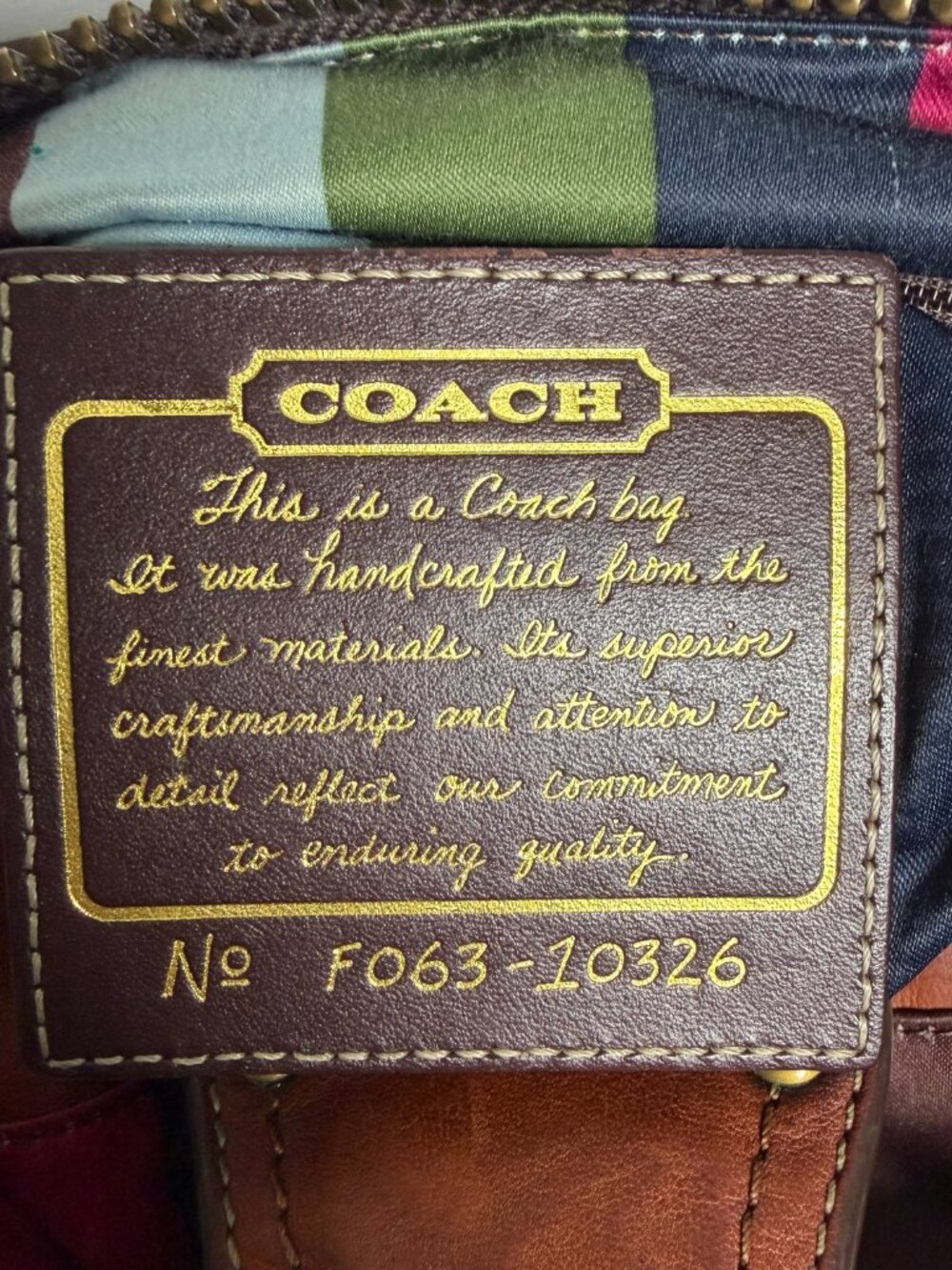 Coach Legacy Leigh F063-10326 - Picture 10 of 10